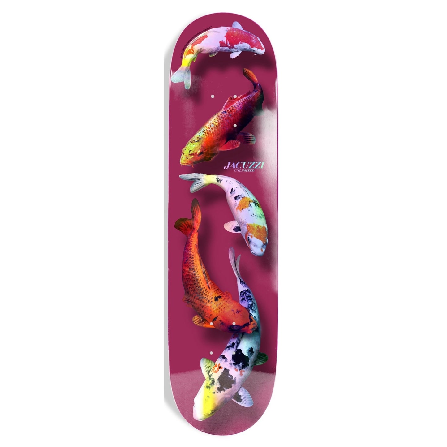Jacuzzi 500 Years Holographic EX7 8.25" Skateboard Deck