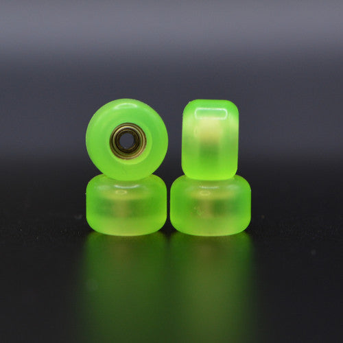 Wysocki “Side Set Conical” Radial Green Fingerboard Wheels