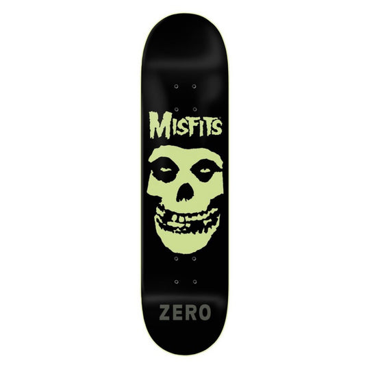 Zero x Misfits Fiend Skull Glow 8.25" Skateboard Deck