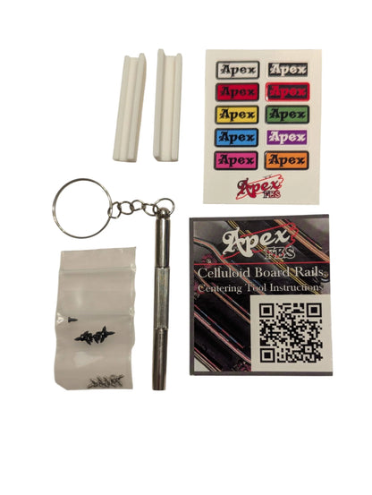 Apex Fingerboard Board Rails V2 Acrylic (CHOOSE COLOR)