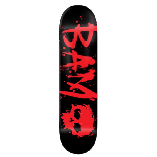 Zero Bam Blood Text 8.25" Skateboard Deck
