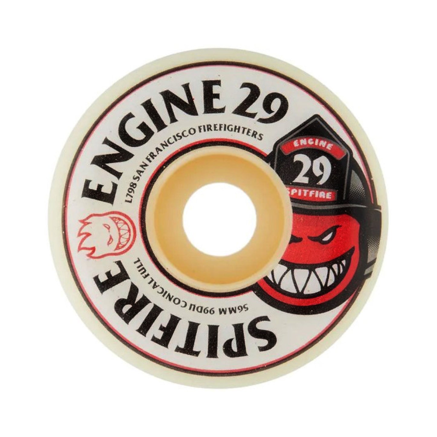 Spitfire Formula Four Conical Engine 29 SFFD 54mm 99a Skateboard Wheels