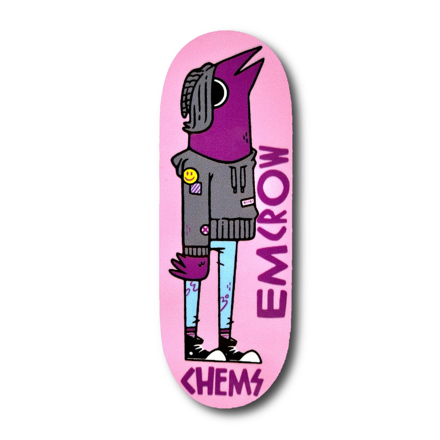 Chems “Emcrow” Fingerboard Deck