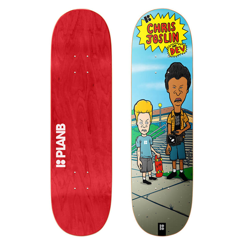 Plan B Joslin & Dev Mini 8.0" Twin Tail Skateboard Deck