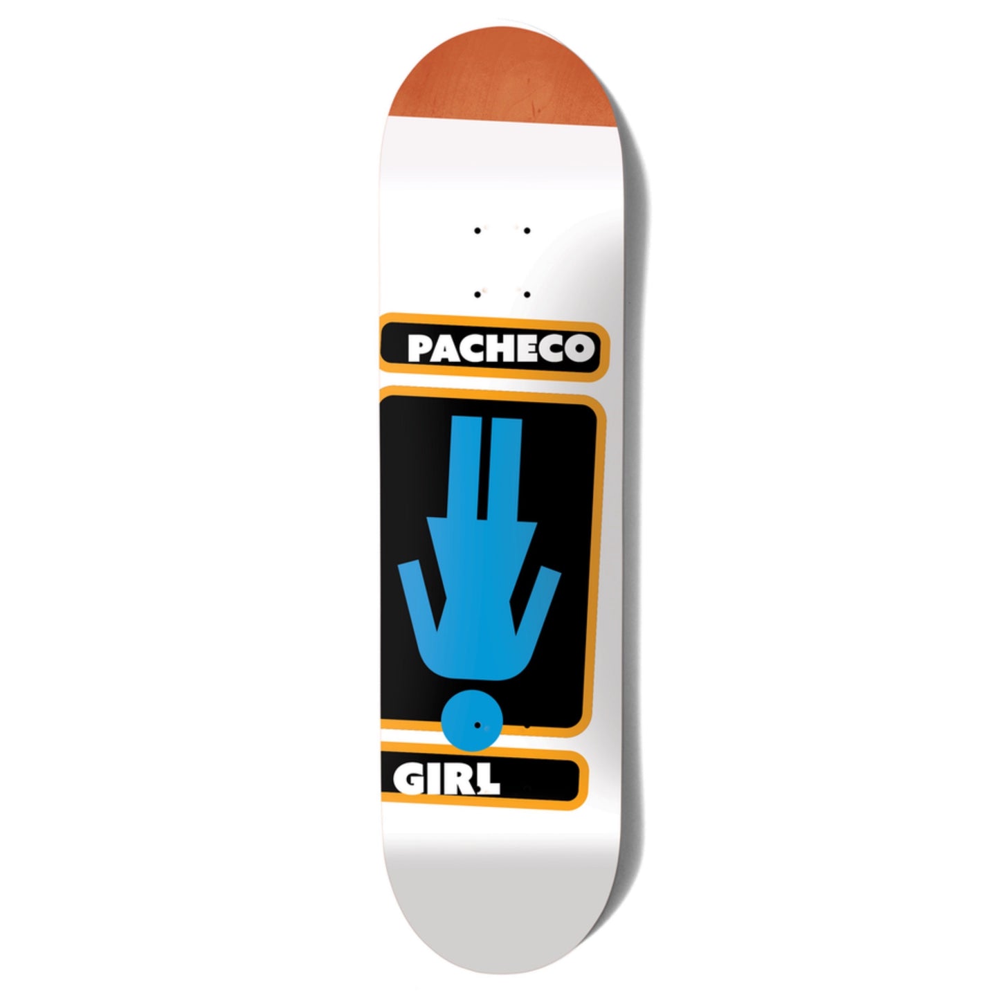 Girl Pacheco Oops OG 8.0" Skateboard Deck