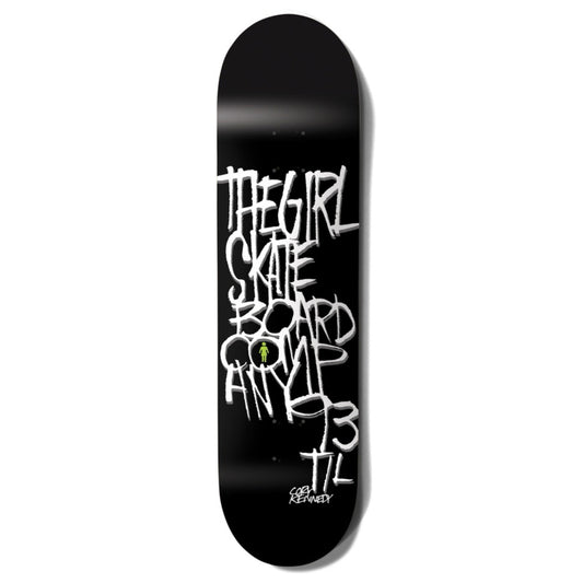 Girl Kennedy Splinter Twin Tail 8.25" Symmetrical Skateboard Deck