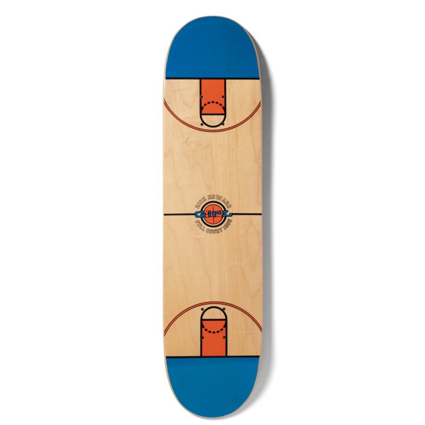 Girl Howard Full Court Twin Tail 8.25" Symmetrical Skateboard Deck