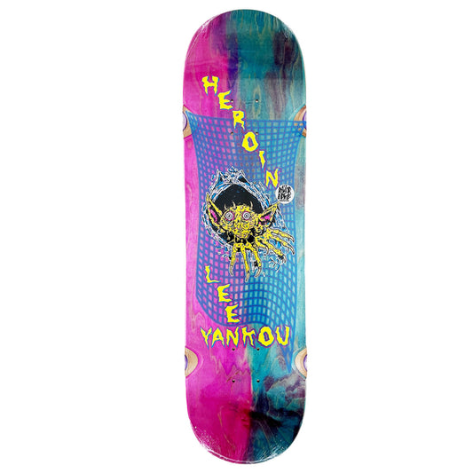 Heroin Lee Yankou Imp Invader 8.25” Skateboard Deck