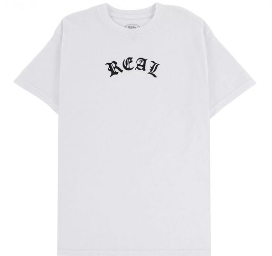 Real Script T-Shirt White