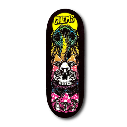 Chems Faded "Cobra" Fingerboard Deck