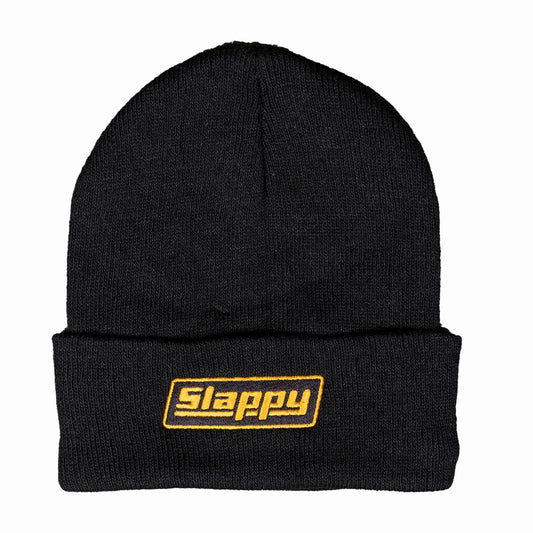 Slappy Roll Up Beanie Black