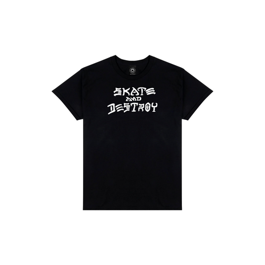 Thrasher Skate and Destroy T-Shirt Black