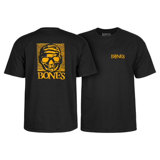 Bones T-Shirt Black/Gold