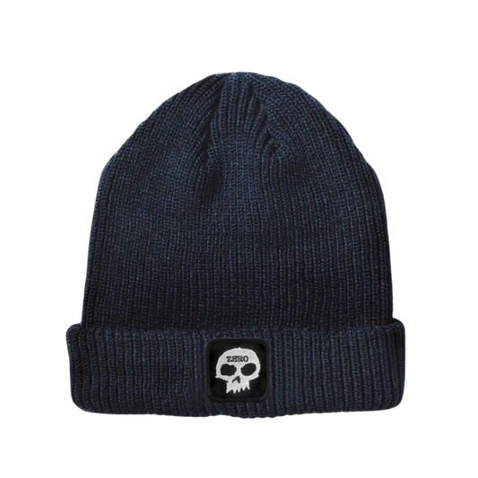 Zero Skull Cuff Beanie Navy