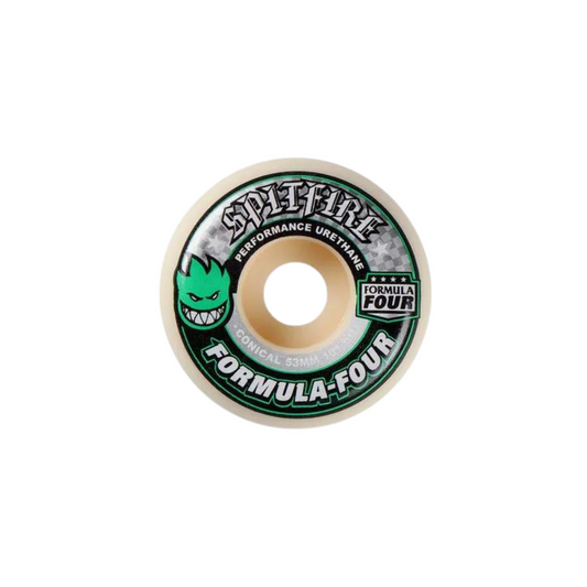 Spitfire Formula Four Conical 53mm 101a Skateboard Wheels