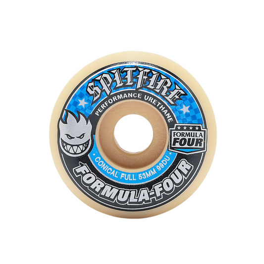 Spitfire Formula Four Conical Full 53mm 99a Skateboard Wheels