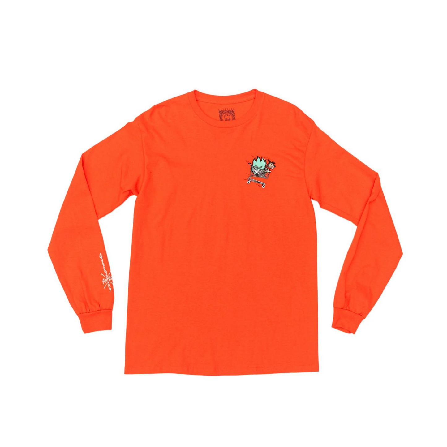 Spitfire Gnarhunters Long Sleeve T-Shirt Orange