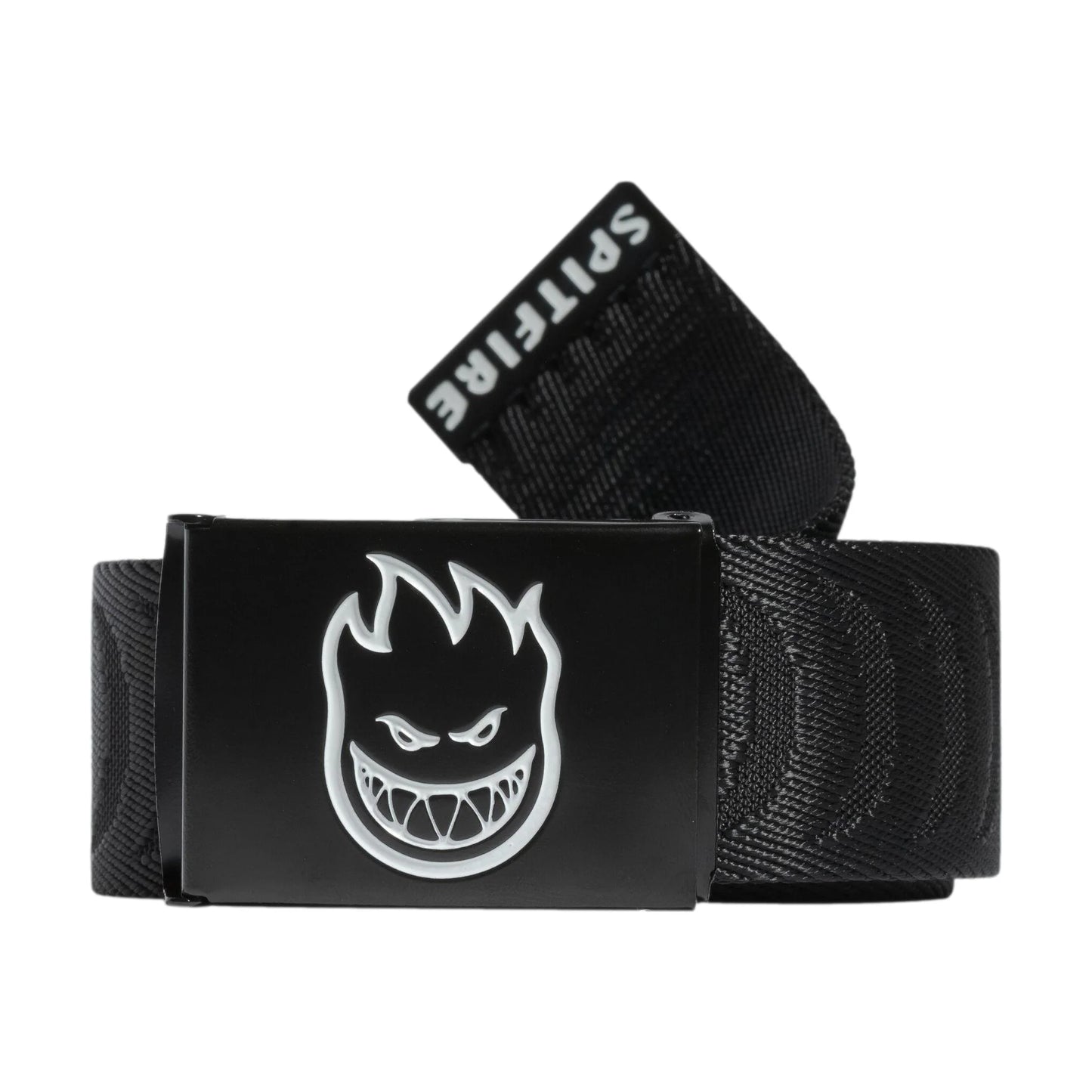 Spitfire Bighead Fill Crescent Black/White Jacquard Belt