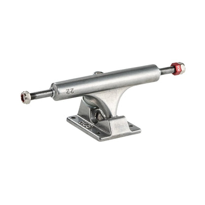 Silver Ace AF1 Skateboard Trucks; Reliable and high-performance skateboard trucks from Ace; Designed for durability, stability, and smooth rides; Provides excellent control and responsiveness for skateboarding;