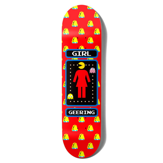 Girl Geering Pac Man 8.0" Skateboard Deck