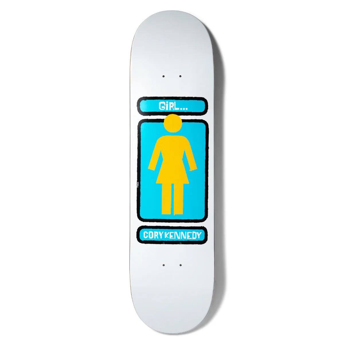 Girl Kennedy Hand Shakers 8.25" Symmetrical Skateboard Deck