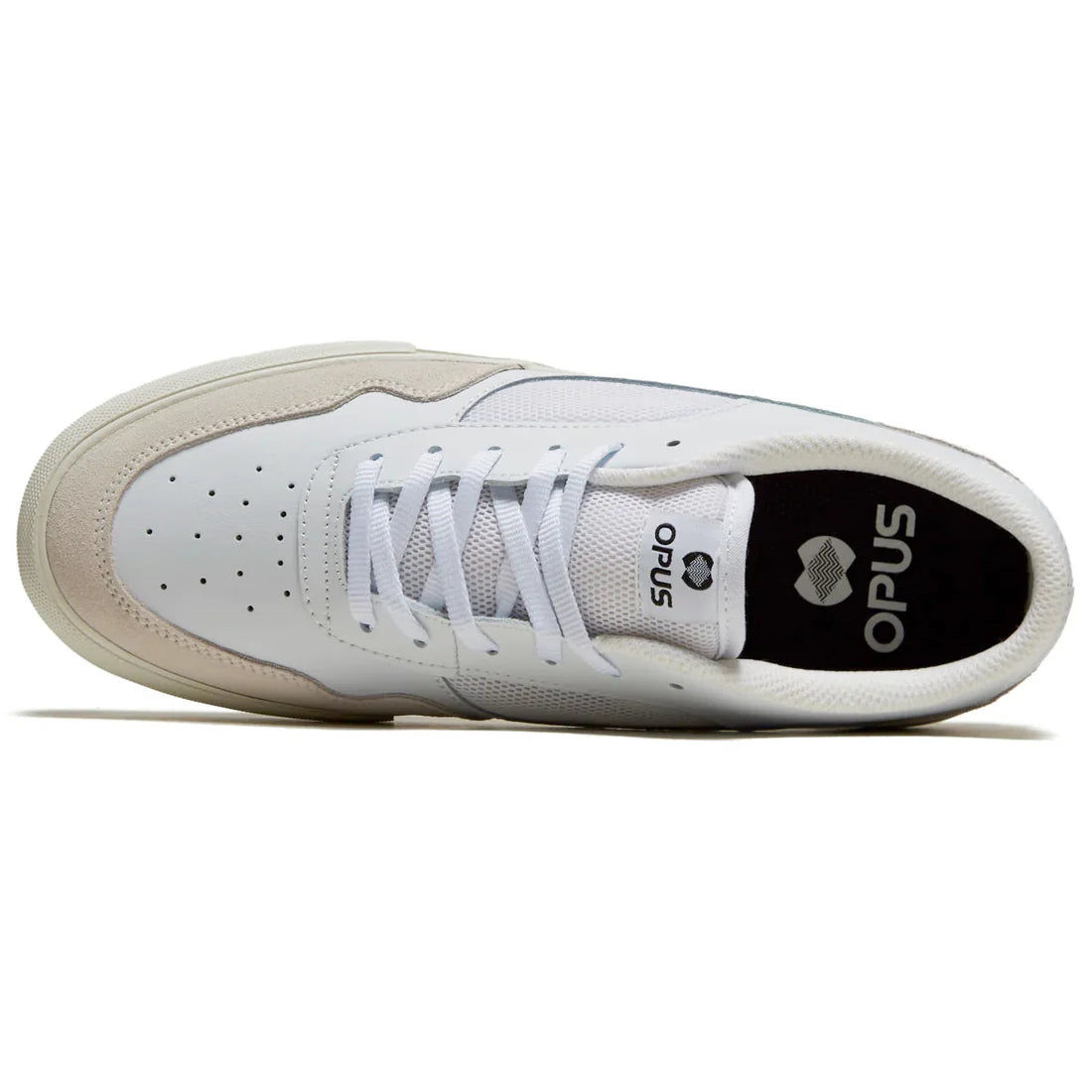 Opus Standard Low Off White/Cream Skateboard Shoes