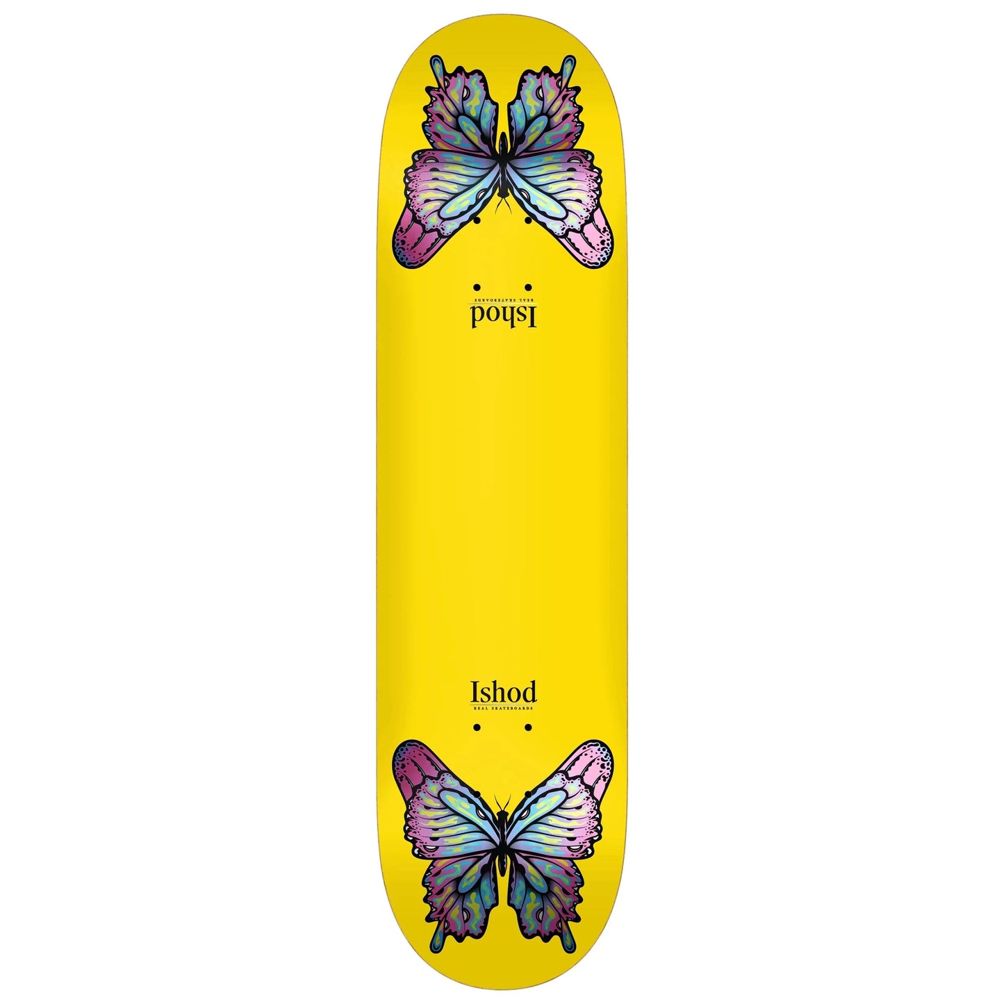 Real Ishod Ishod Monarch Symmetrical Twin Tail 8.5" Skateboard Deck