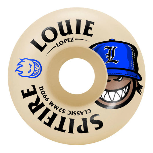 Spitfire Formula Four Louie Lopez Burn Squaud 52mm 99a Classic Skateboard Wheels