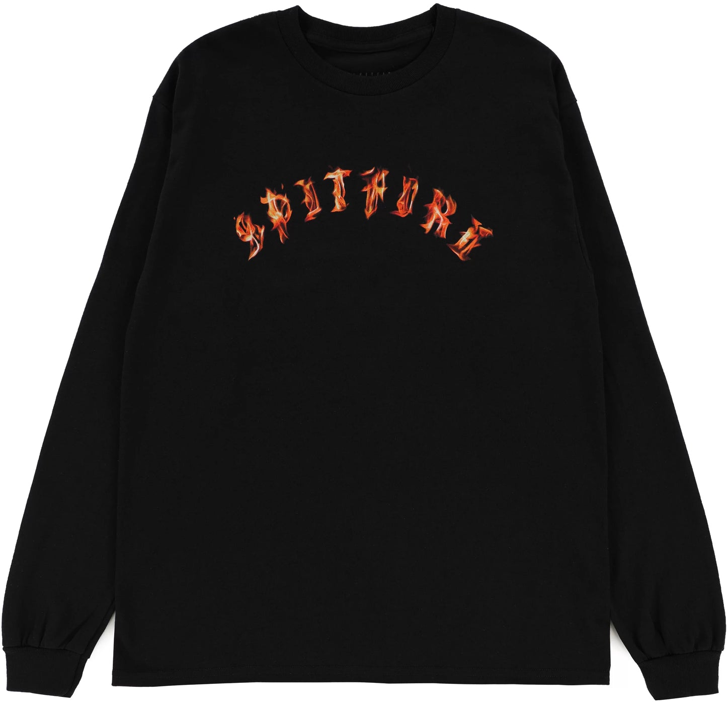 Spitfire Flamed Old English Long Sleeve T-Shirt