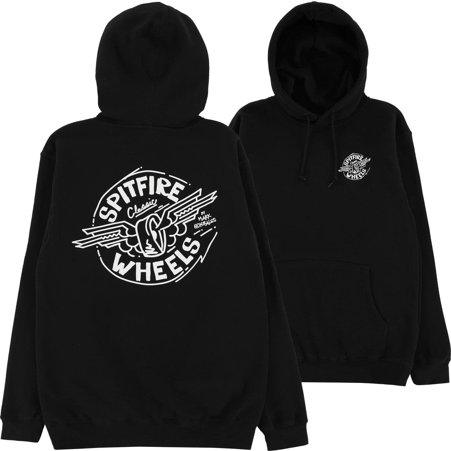 Spitfire Gonz Flying Classic Hoodie Black