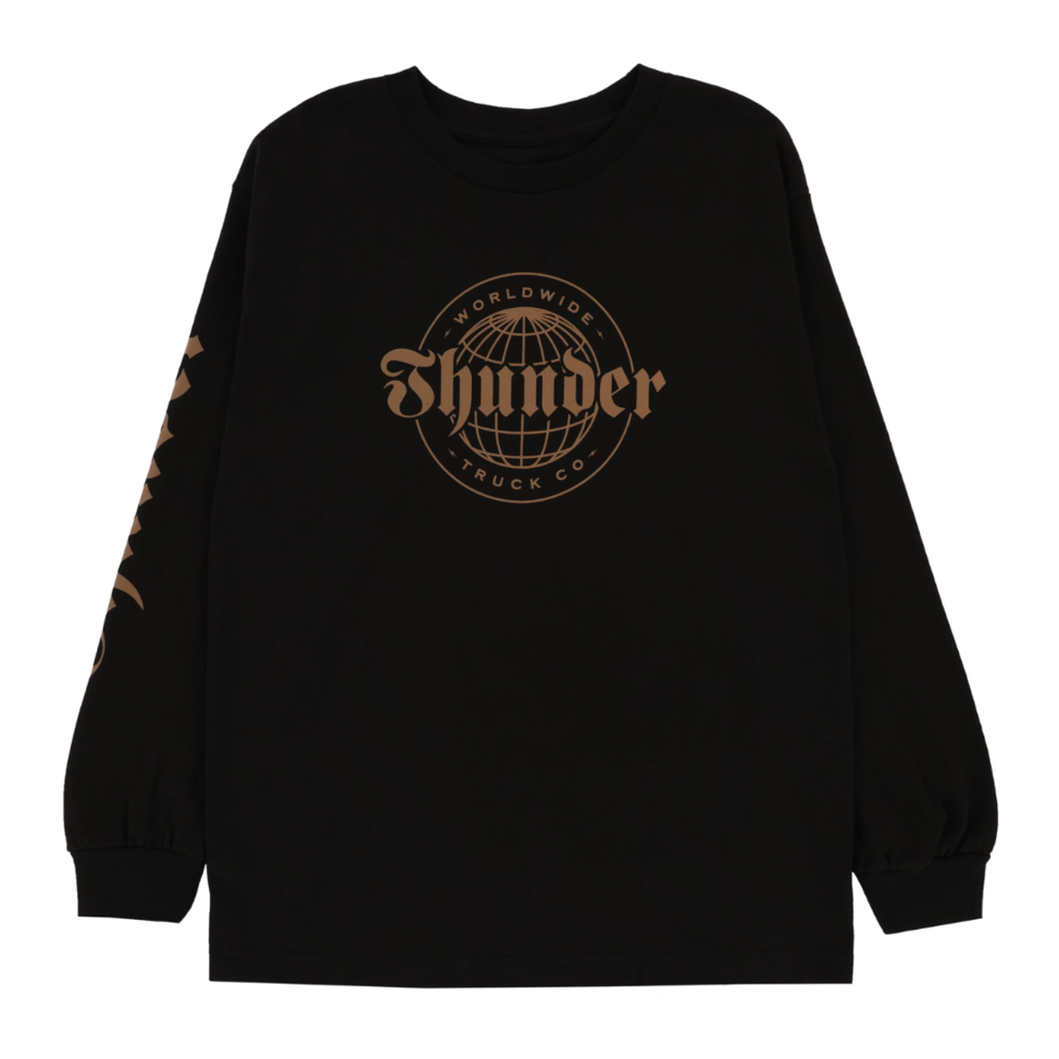 Thunder Worldwide Classic Long Sleeve T-Shirt Black