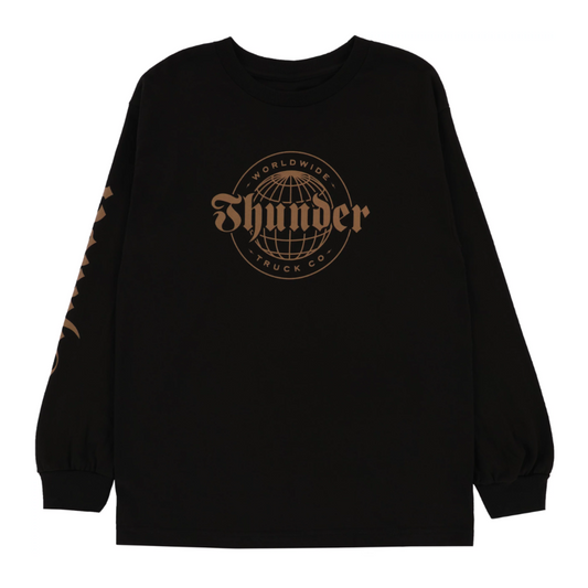 Thunder Worldwide Classic Long Sleeve T-Shirt Black