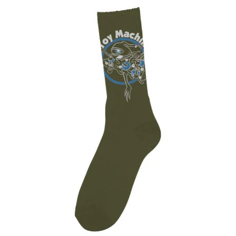 Toy Machine Pizza Army Skateboard Socks