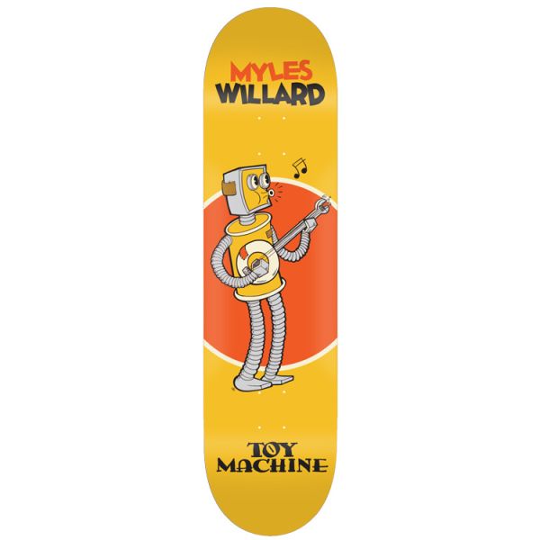 Toy Machine Myles Willard Cartoons 8.25" Skateboard Deck